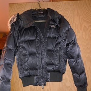 North Face puffer coat